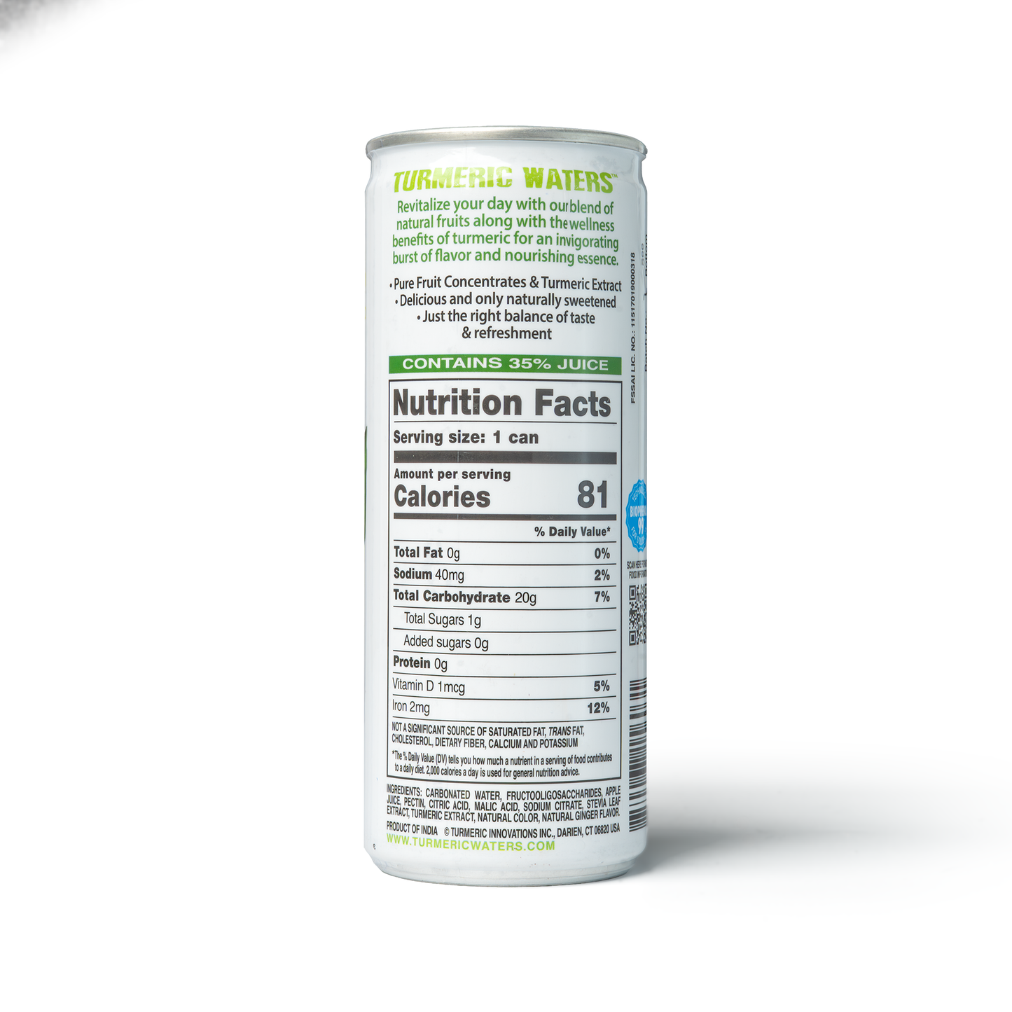 Ginger Ale Carbonated Beverage