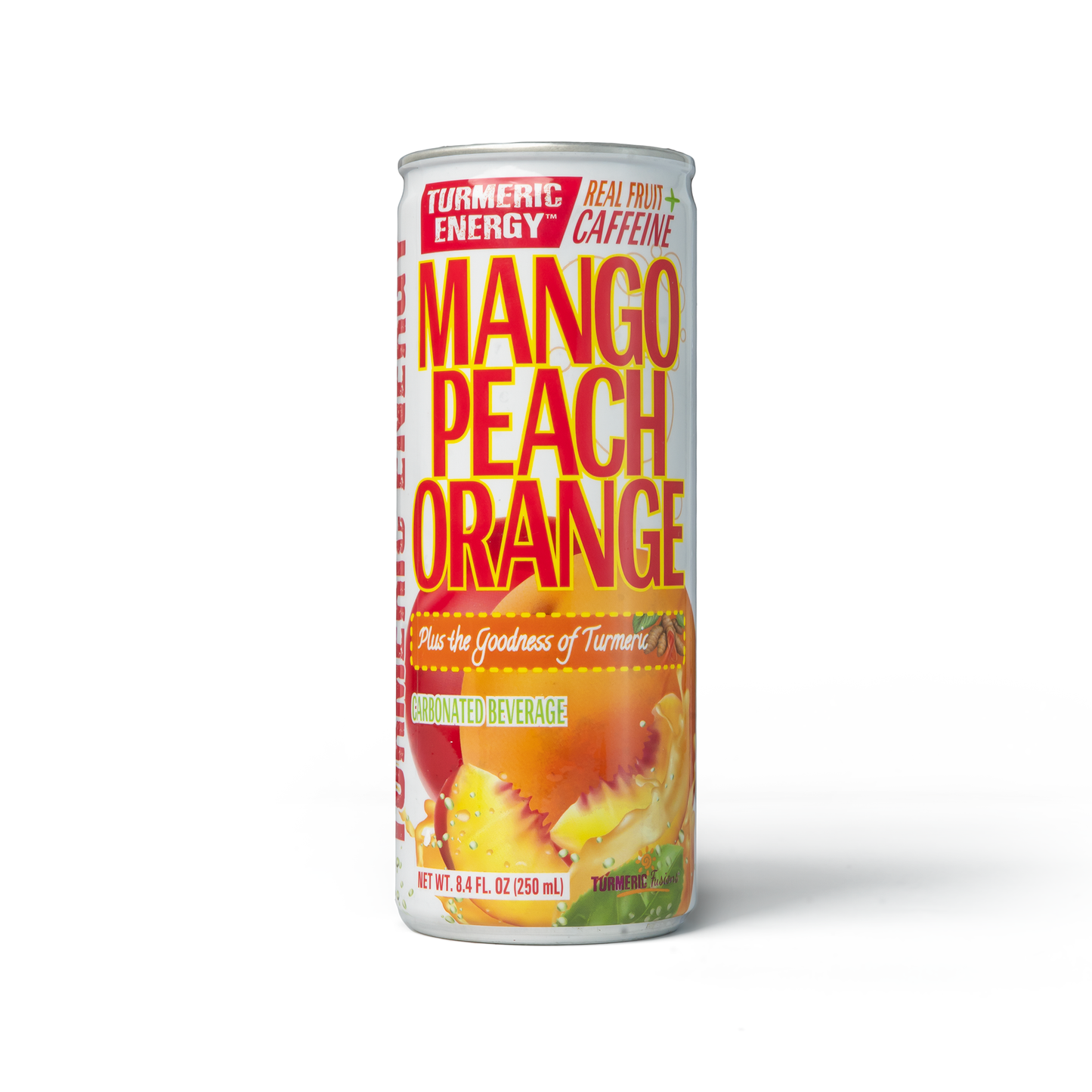 Mango-Peach-Orange (Can) Carbonated Beverage