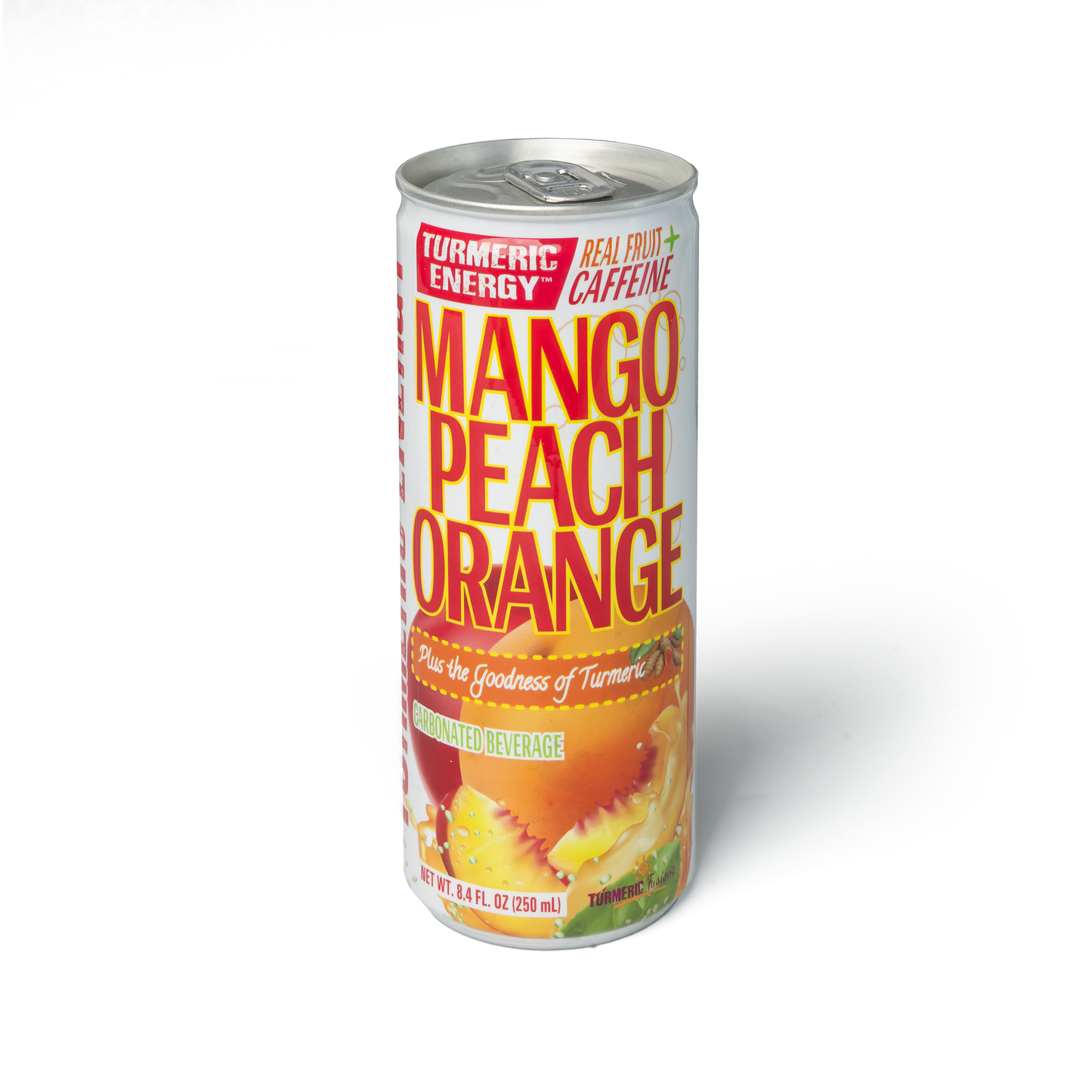 Mango-Peach-Orange (Can) Carbonated Beverage