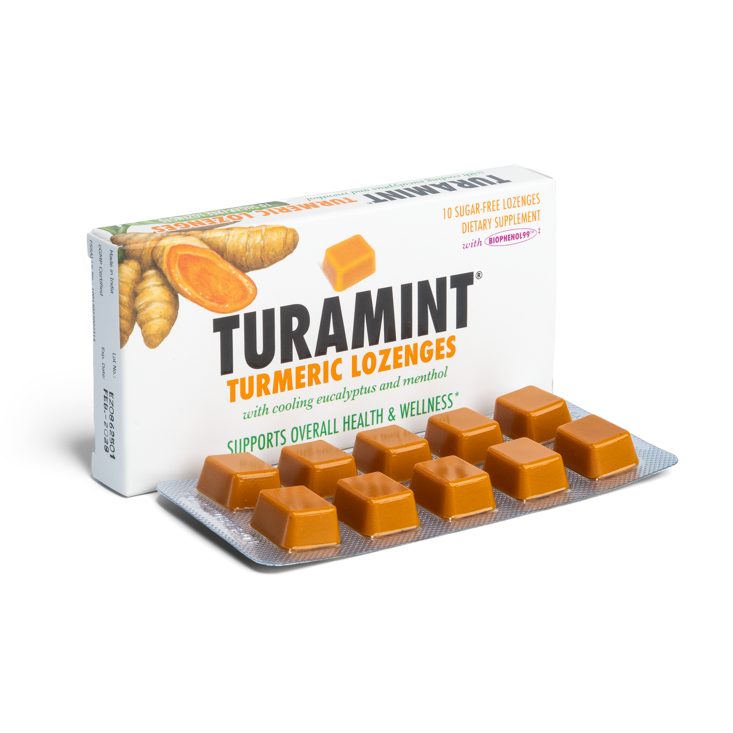 Turamint Lozenges Single Strip Box