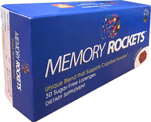 Load image into Gallery viewer, Memory Rockets™ Brain Health (30 Lozenges)
